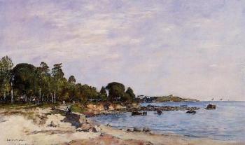 尤金 佈丹 Juan-les-Pins, the Bay and the Shore 尤金 佈丹 Juan-les-Pins, the Bay and the Shore